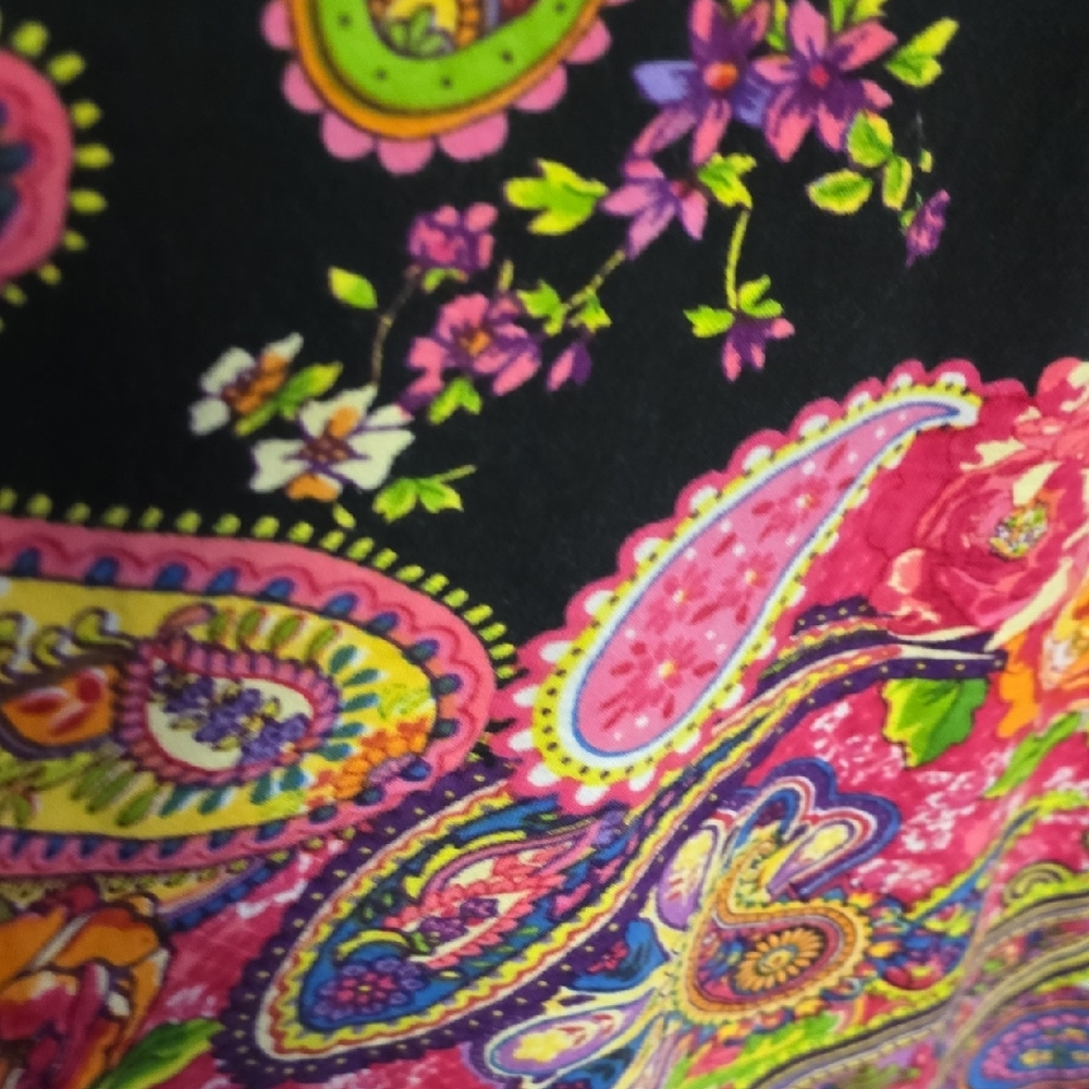 Floral Paisley Women's Top - Picture 6 of 9